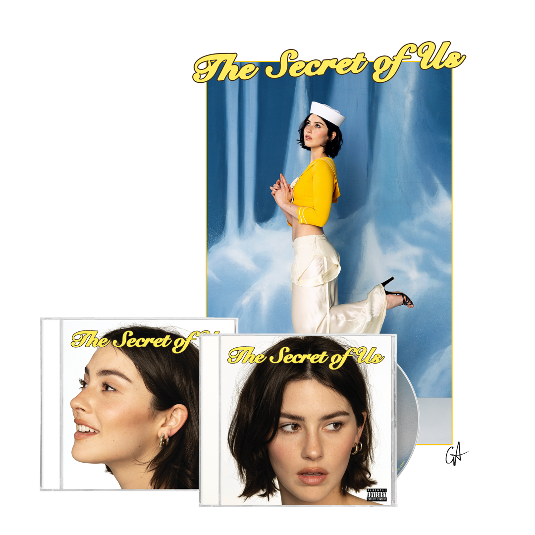 The Secret of Us - CD, UK Exclusive CD + Signed Poster