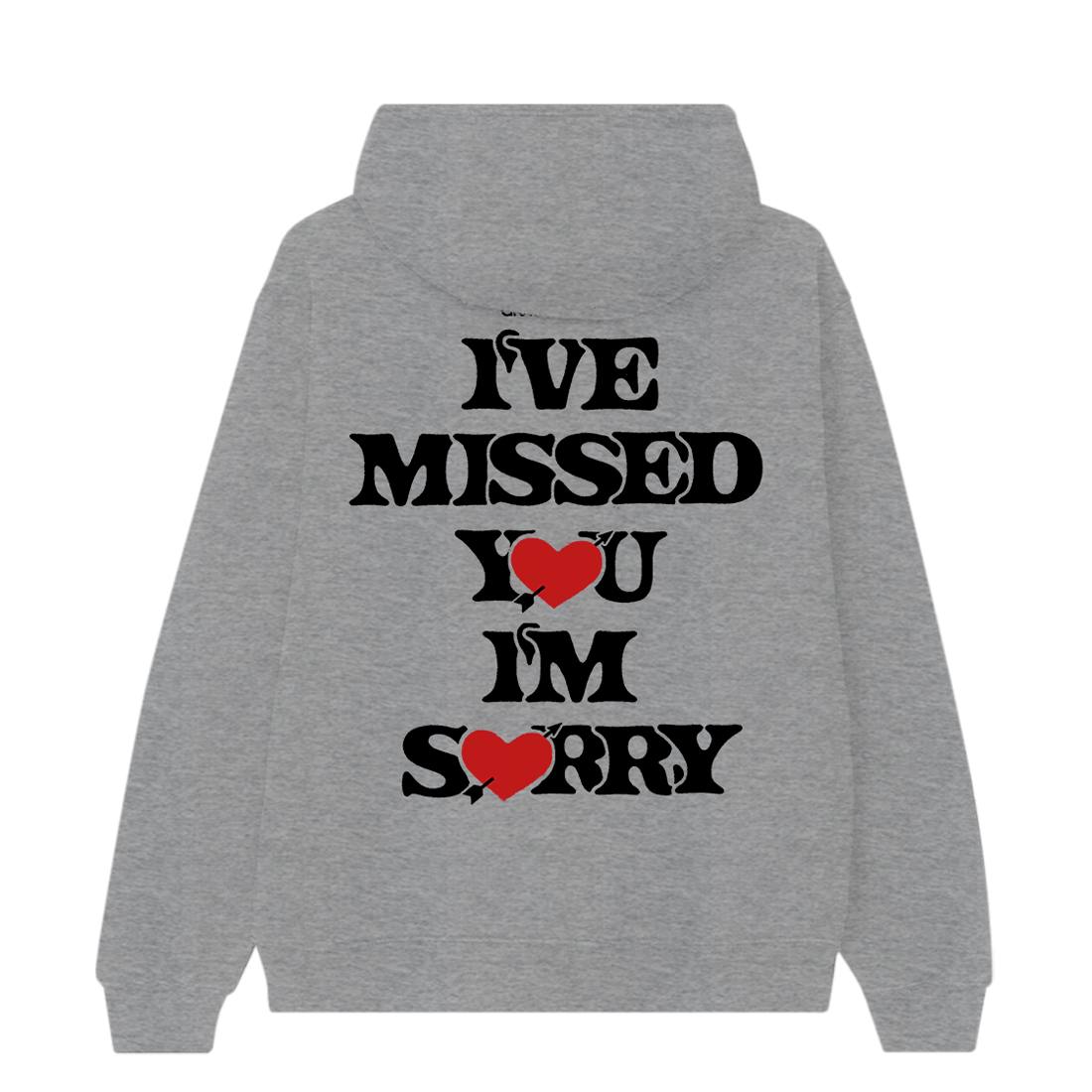 Gracie Abrams - i've missed you, i'm sorry heather gray hoodie