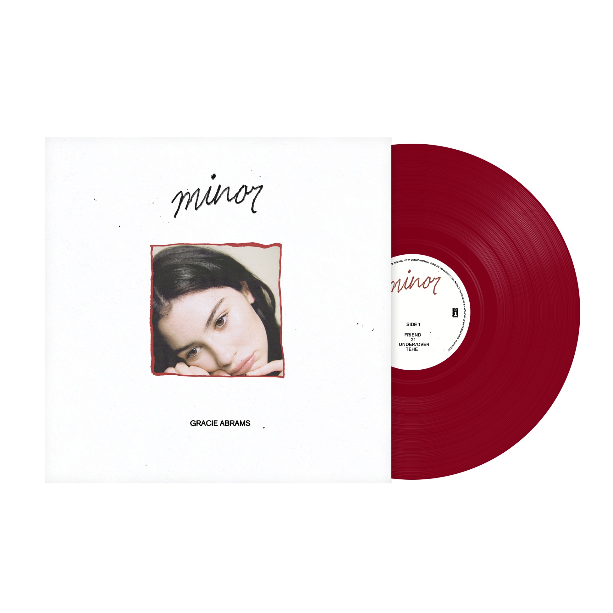 【新品未開封】Gracie abrams レコード minor Vinyl minor (5 Year Anniversary) Red Vinyl - Gracie Abrams