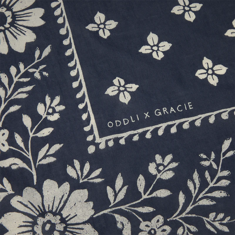 Gracie Abrams - Gracie x Oddli Navy Bandana