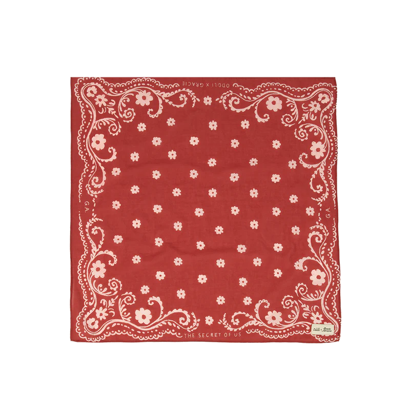 Gracie Abrams - Gracie x Oddli Red Bandana