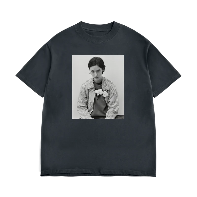 Gracie Abrams - Daughter from Hell Photo G.A. Washed Black T-Shirt