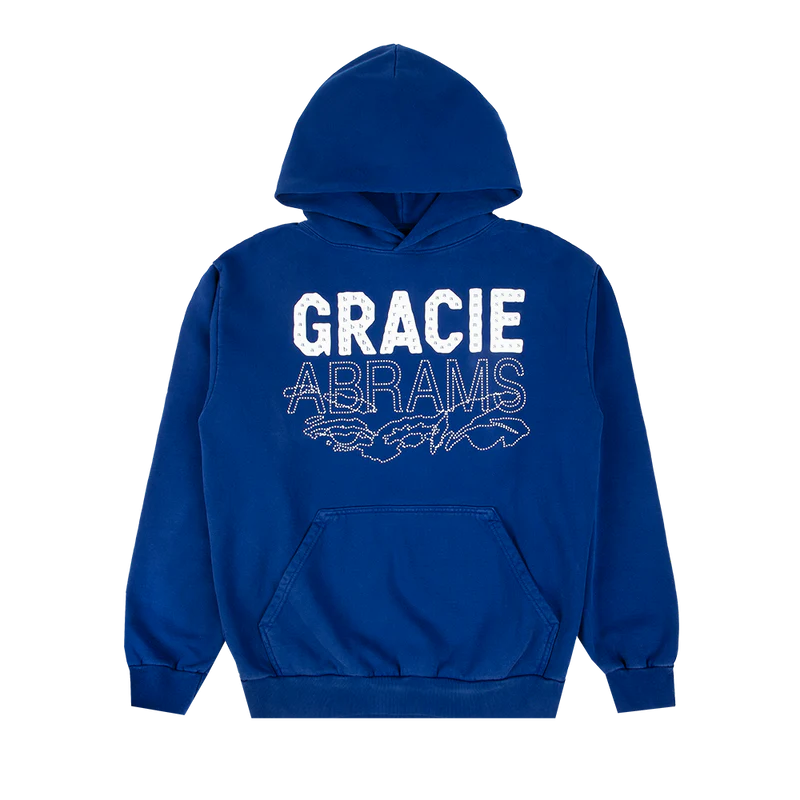 Gracie Abrams - Gracie Abrams Letter Repeat Navy Unisex Hoodie