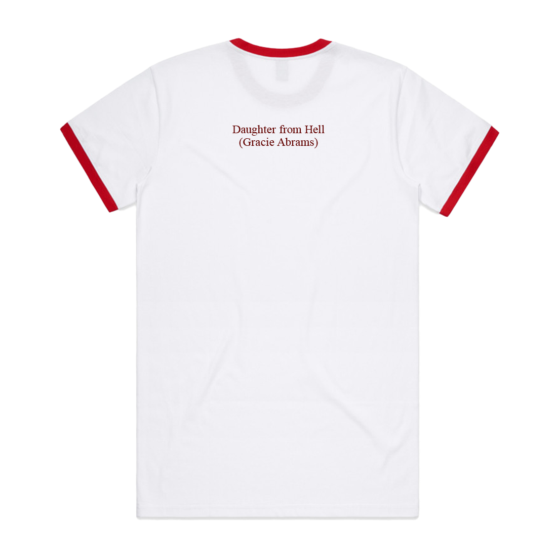 Gracie Abrams - Daughter from Hell Ringer T-Shirt